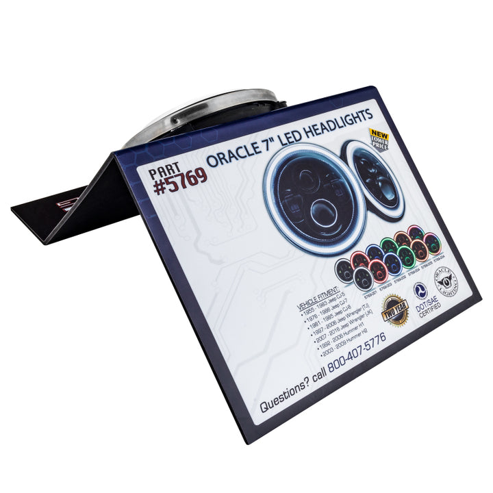 Oracle High Powered Sealed Beam Display - Amber
