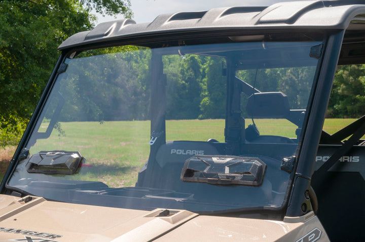 Seizmik 15-23 Polaris Ranger 500/ 570/ EV Mid-Size Pro-fit Tool-Less Windshield Vented Poly UV