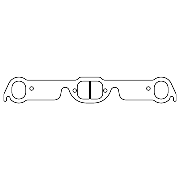 Cometic Pontiac 326-455 CI V8 .043in Copper Exhaust Manifold Gasket Set - 2.000in x 1.550in D-Ports