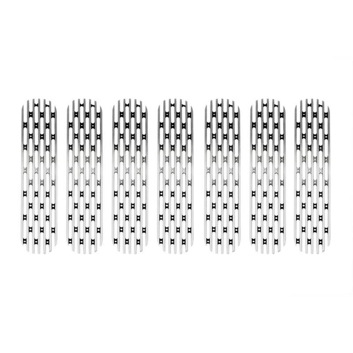 DV8 Offroad 2007-2018 Jeep JK Polished Grille Inserts