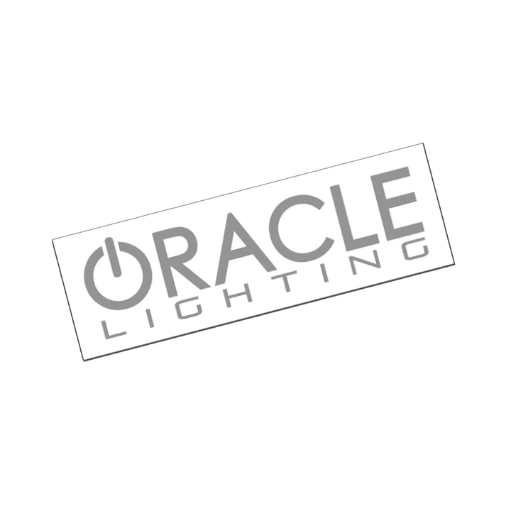 Oracle Decal 6in - Silver