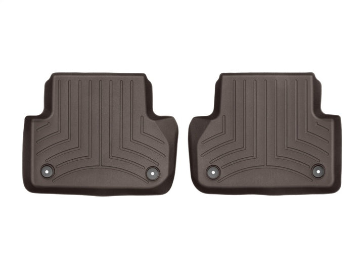 WeatherTech 2017+ Audi A4 Rear FloorLiner - Cocoa