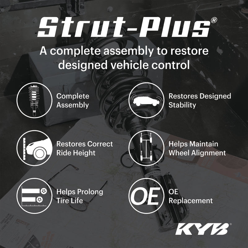 KYB 15-20 Toyota Sienna AWD Strut-Plus Assembly - Front Left