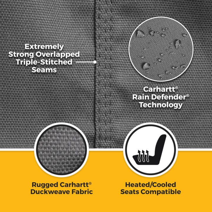 Covercraft 2026 Jeep Wrangler 2-Door (MT) Carhartt SeatSaver Custom Front Row Seat Covers