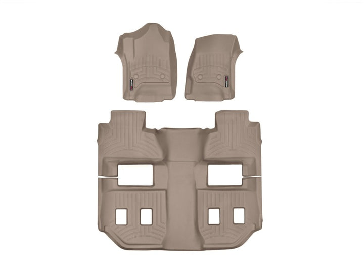 WeatherTech 2017+ Audi A4 (Sedan) Front & Rear FloorLiner - Tan
