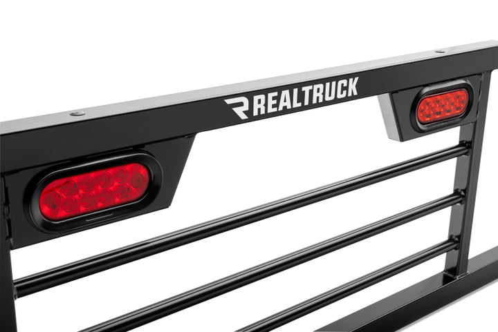 BackRack 08-24 Chevrolet Silverado / 04-24 Ford F-150 SRL Rack Lighted Shortened Frame ONLY Req. HW
