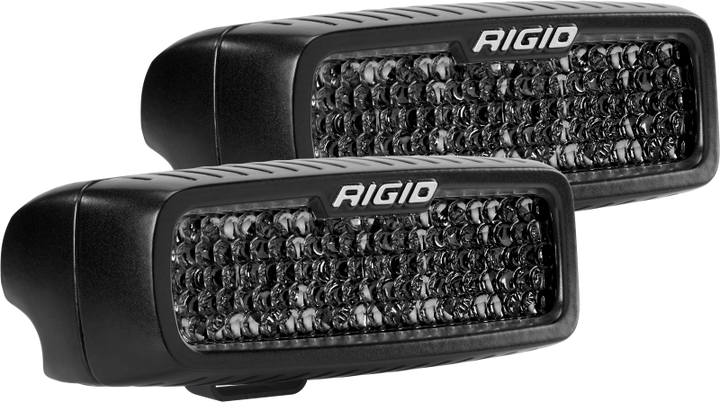 Rigid Industries SR-Q Series PRO Midnight Edition - Spot - Diffused - Pair