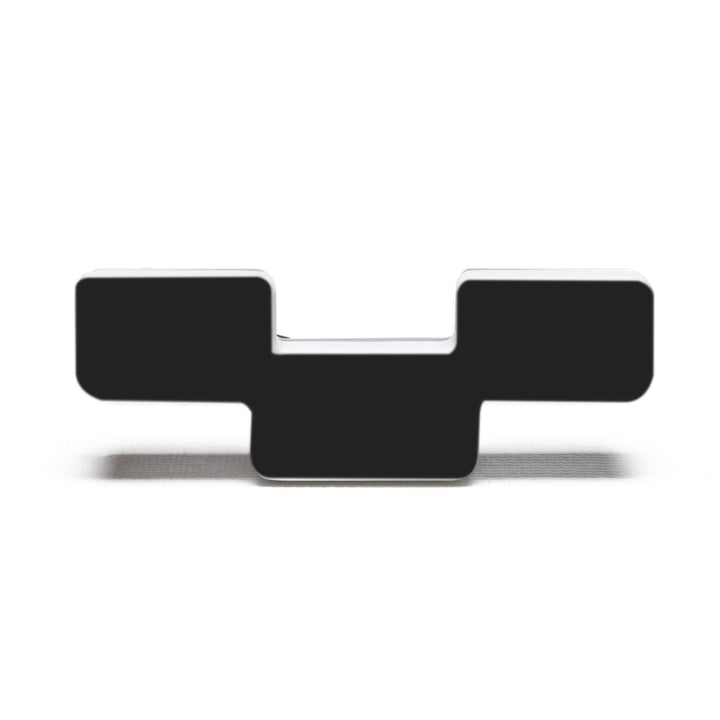 ORACLE Lighting Universal Illuminated LED Letter Badges - Matte Blk Surface Finish - Y