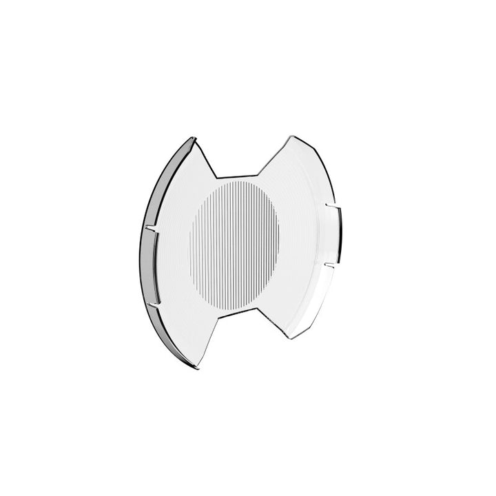 KC HiLiTES SlimLite 8in. LED Light Shield SAE Driving (Shield Only) - Clear