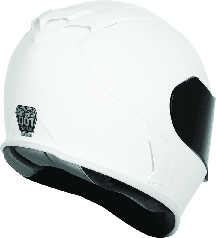 Speed Helmet and Strength SS900 Solid Speed Helmet Matte White - XS