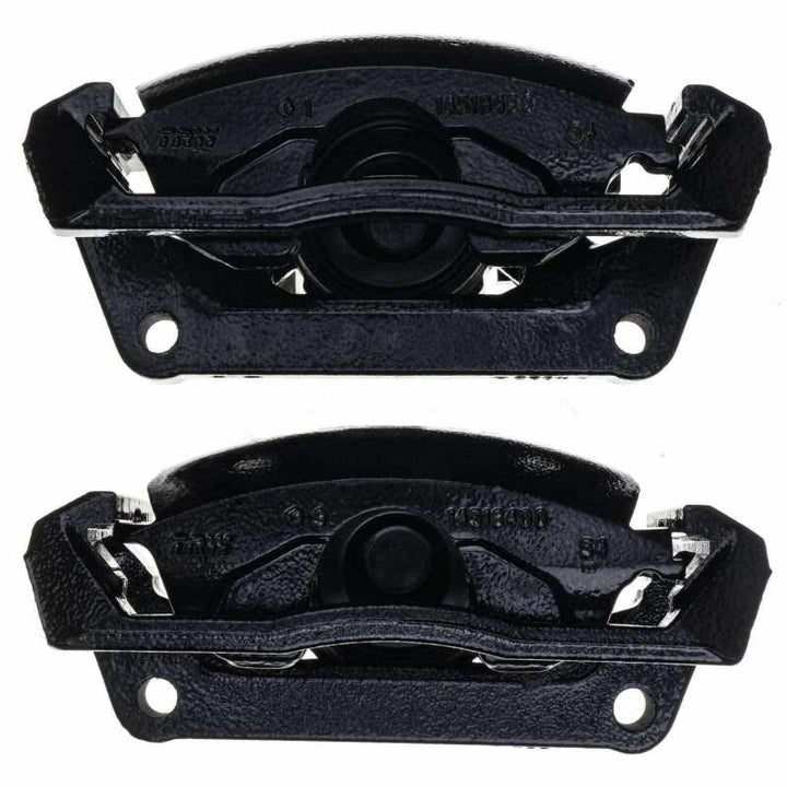 Power Stop 11-18 Ram 1500 Rear Black Calipers - Pair (w/Bracket)