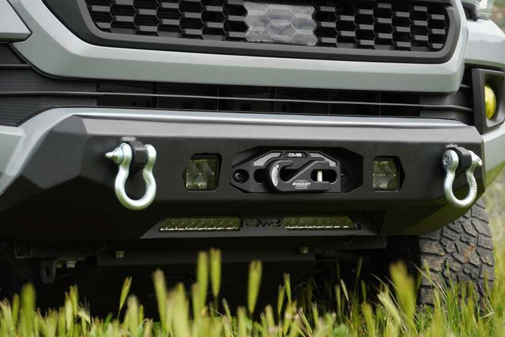 DV8 16-23 Toyota Tacoma Center Mount Winch Front Bumper