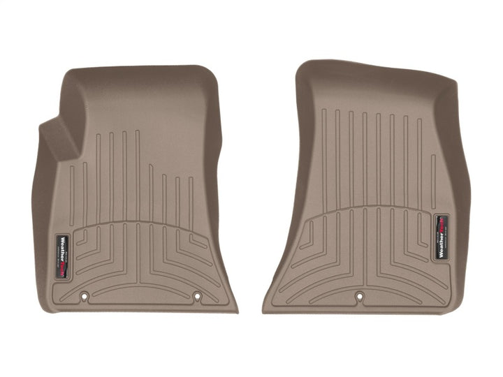 WeatherTech 2015+ Dodge Challenger Front FloorLiner - Tan (Does not fit GT Model)