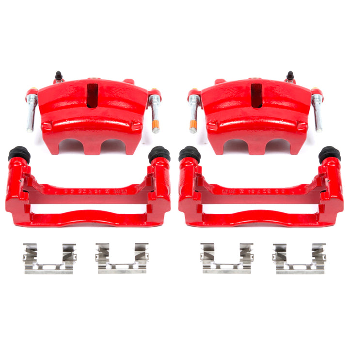 Power Stop 06-07 Buick Rainier Front Red Calipers w/Brackets - Pair