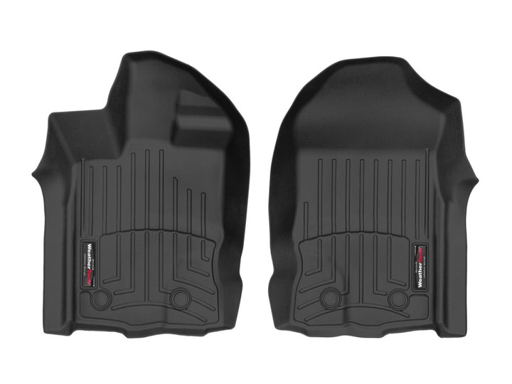WeatherTech 2019+ Ford Ranger Supercrew Front FloorLiner - Black
