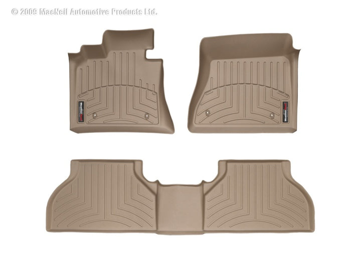WeatherTech 07-09 Land Rover Range Rover Front & Rear FloorLiner - Black