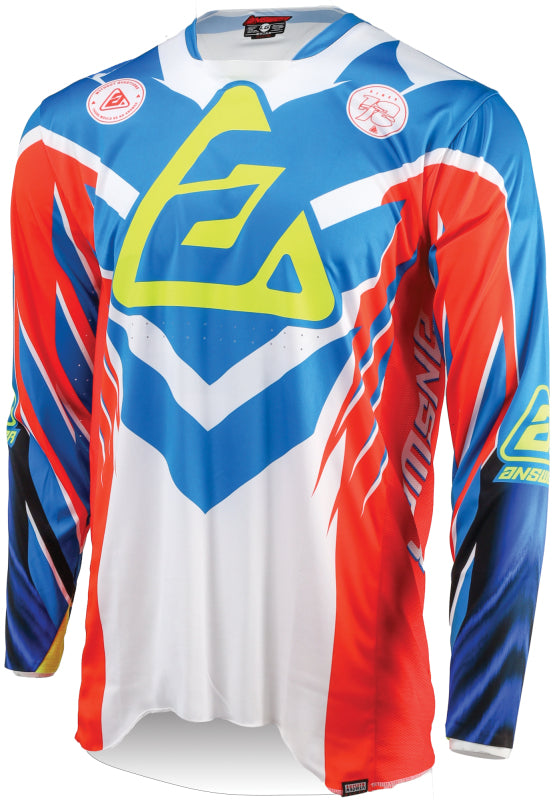 Answer Elite Xotic Jersey Red/White/Blue Youth - Medium