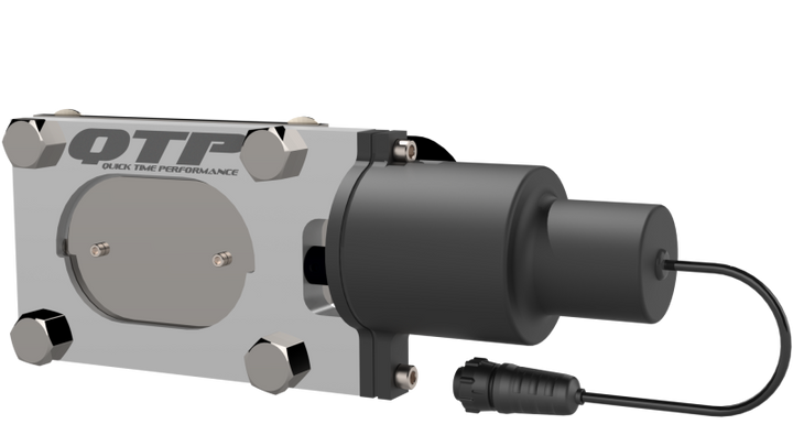 QTP Bolt-On QTEC Low Profile Oval Electric Cutout Valve