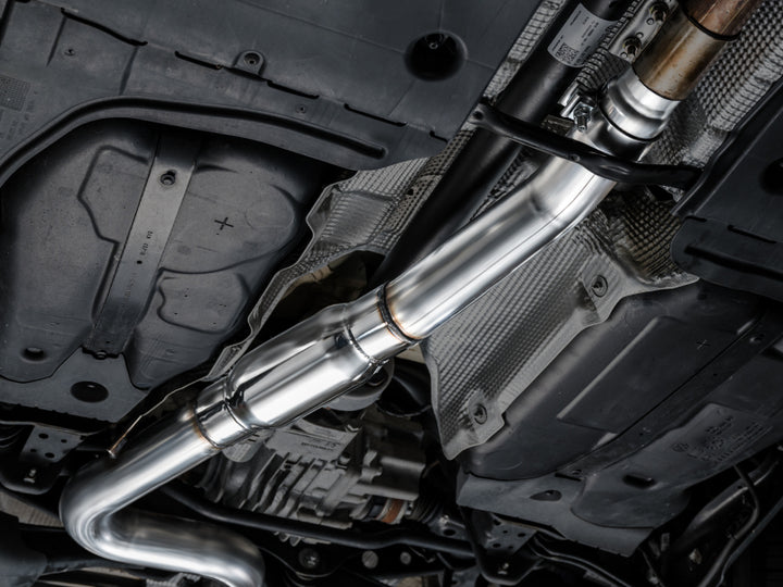 AWE Tuning 22-24 Audi 8Y S3 Touring Edition Exhaust - Chrome Silver Tips