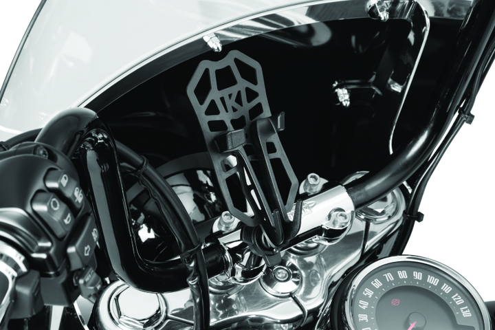 Kuryakyn Free-Flex Device Holder Handlebar Clamp Mount Black