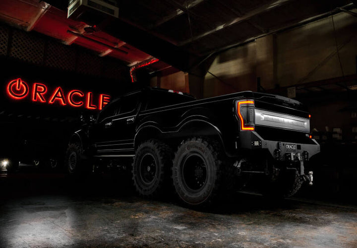 Oracle Lighting 17-22 Ford F-250/350 (Black Series) Flush Mount LED Tail Lights