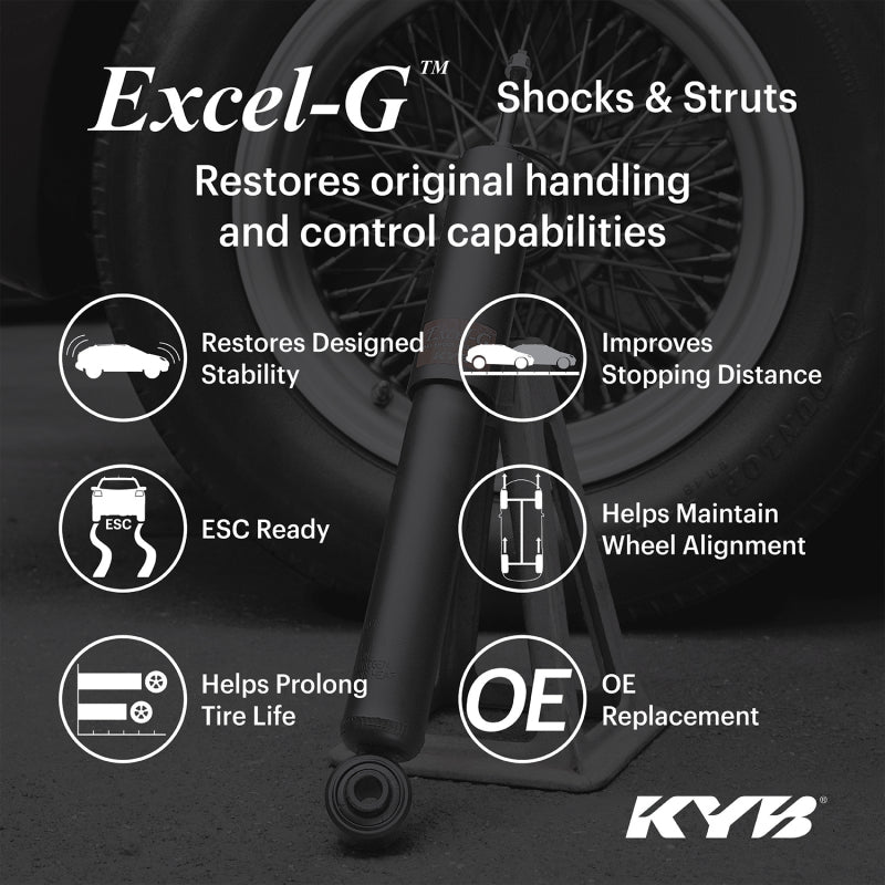 KYB 13-14 Subaru Legacy AWD Excel-G Gas Strut - Front Right