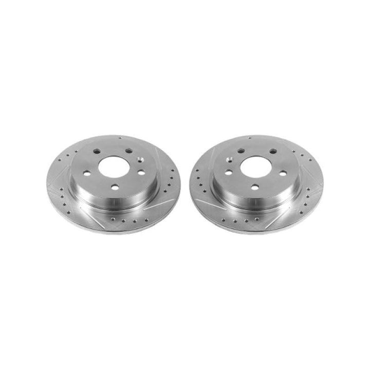 Power Stop 12-16 Buick LaCrosse Rear Evolution Drilled & Slotted Rotors - Pair
