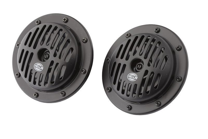 Hella Supertone Horn Kit 12V 310/380HZ HTone Black