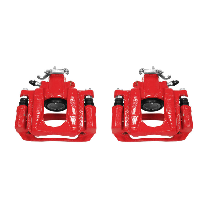 Power Stop 08-16 Chrysler Town & Country Rear Red Calipers w/Brackets - Pair