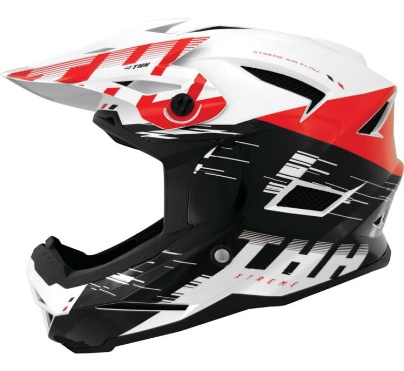 THH Helmets T-42 BMX Xtreme  White/Red - XL