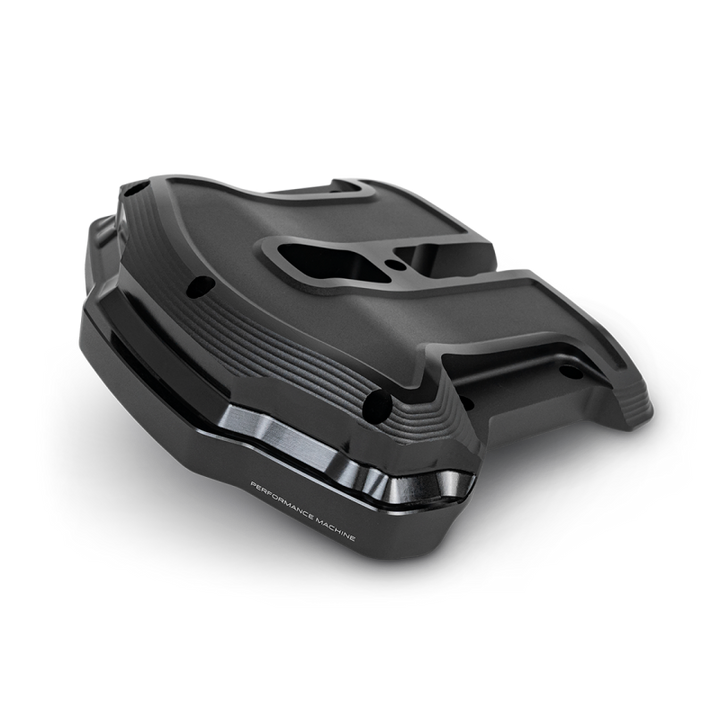 Performance Machine Race Series Rocker Box Covers - Black Ops