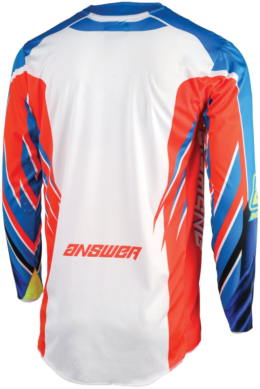 Answer Elite Xotic Jersey Red/White/Blue Youth - Large