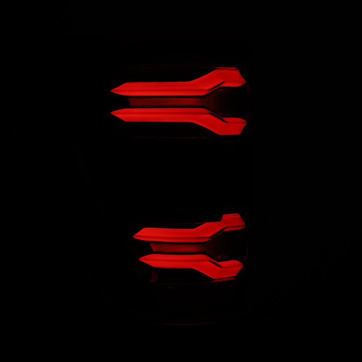 AlphaRex 21-23 Ford F-150 LUXX LED Taillights - Alpha-Black w/ BLIS