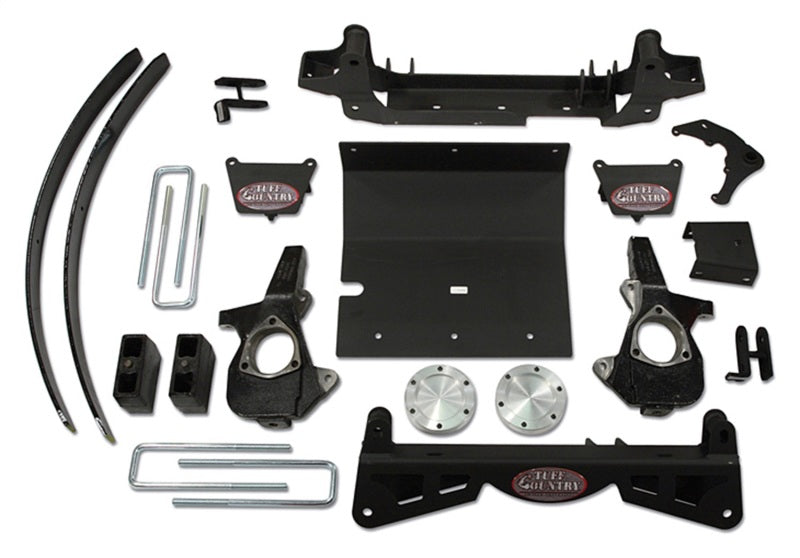 Tuff Country 2006 Silverado 1500 4X4 4in Lift Kt (w/3pc Sub Frm w/o Fctry Air Ride Shock No Shocks)