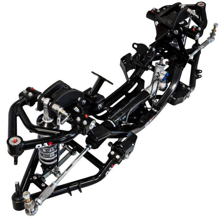 QA1 73-87 Chevrolet C10 Double Adjustable Front Coilover Crossmember System w/ 650lb/in Springs