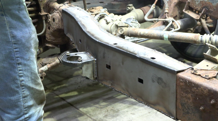 Rustbuster 2000-2006 Toyota Tundra Access Cab 6.5Ft Bed Front Body Mount Right Side