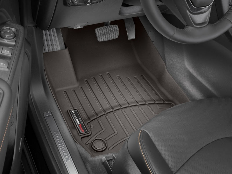 WeatherTech 2019+ Cadillac XT4 Front FloorLiner - Cocoa