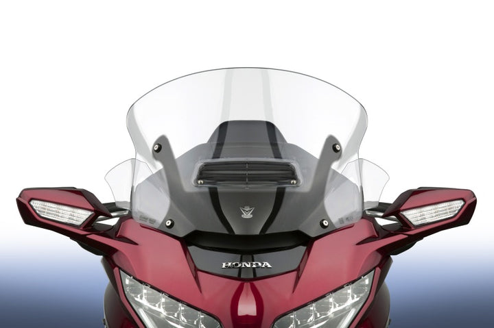 National Cycle 18+ Honda GL1800 Gold Wing Fairing Mount Wing Deflectors-Lt. Tint
