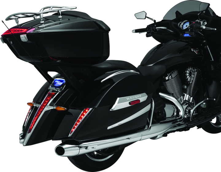 Kuryakyn Multi-Rack Adjustable Trunk Luggage Rack Chrome