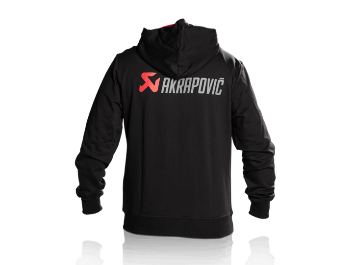 Akrapovic Mens Akrapovic Logo Black Hoodie - S