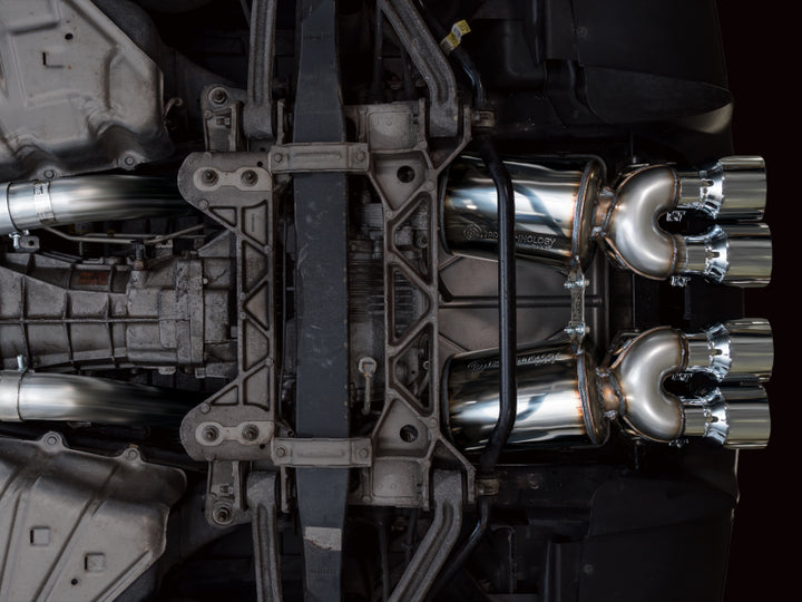 AWE Tuning C6 Chevrolet Corvette Z06/ZR1 Touring Edition Axle-Back Exhaust w/ Chrome Silver Tips
