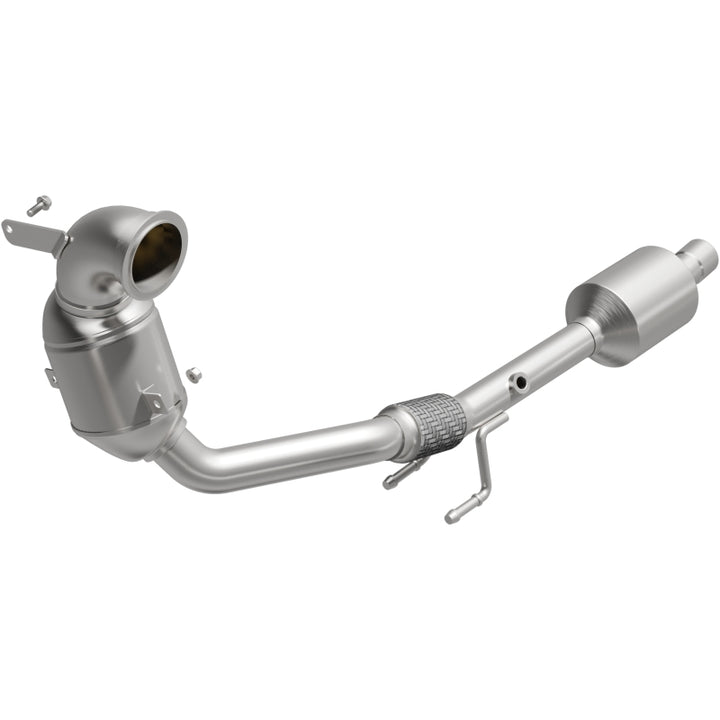 MagnaFlow Direct Fit Catalytic Converter 19-20 Volkswagen Jetta 1.4L Underbody
