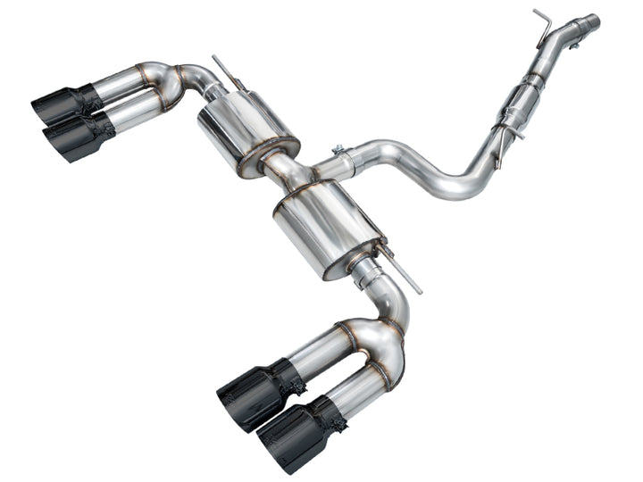AWE Tuning 22-24 Audi 8Y S3 Touring Edition Exhaust - Diamond Black Tips