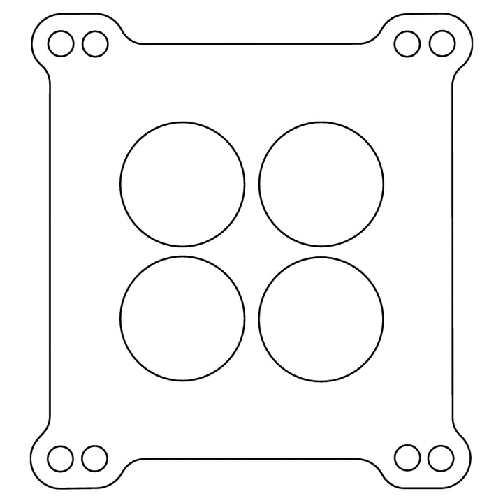Cometic Carter AFB Holley 4 Barrel .039in Fiber Carburetor Gasket - 4-Hole - Double Drilled