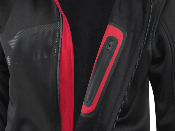 Akrapovic Mens Corpo Softshell Jacket Black - S