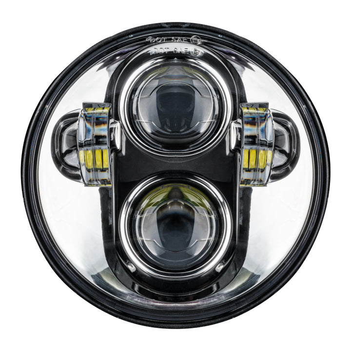 Oracle 5.75in 40W Replacement LED Headlight - Chrome