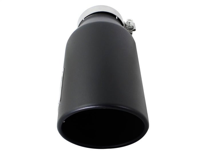 aFe Diesel Exhaust Tip Bolt On Black 4in Inlet x 6in Outlet x 15in