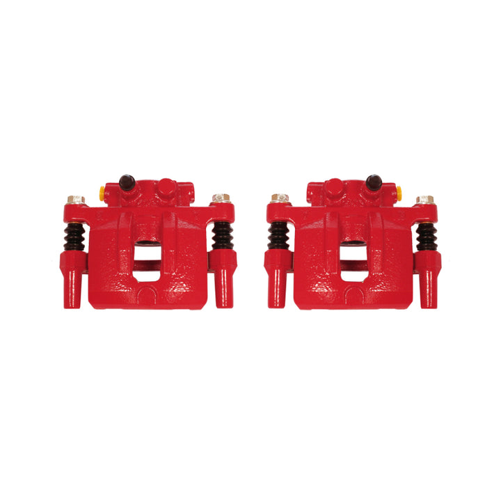 Power Stop 11-14 Chrysler 200 Rear Red Calipers w/Brackets - Pair