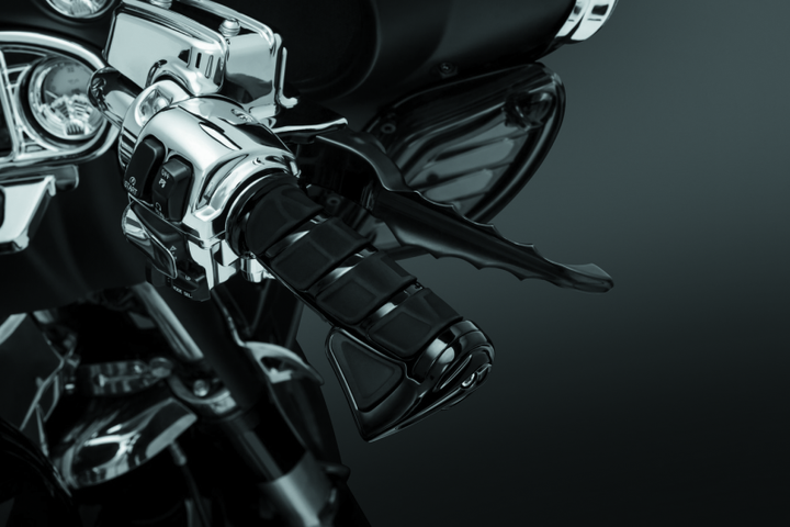 Kuryakyn Kinetic Grips Throttle-By-Wire Black