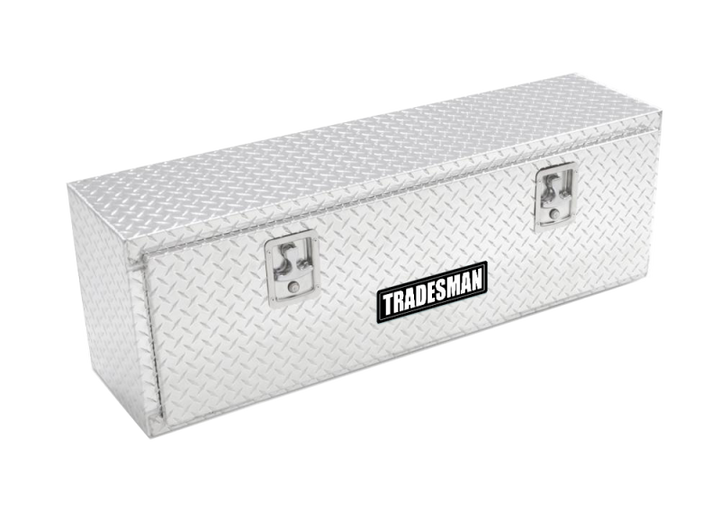 Tradesman Aluminum Top Mount L-Wing Box (60in.) - Brite